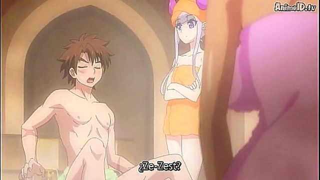 Shinmai Maou No Testament Burst – Anime Duo Shares Steamy Ecchi StepMoments