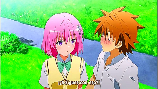 Sultry Anime Beauty Unleashes Desire in To Love-Ru Darkness Ecchi StepMoment