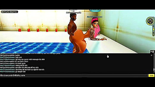 Tyga's 3D Anime Journey – Sensual Adventures in IMVU-Style Gameplay