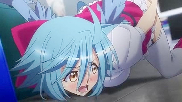 Anime Bird Babe’s Phone Slips into Her Sultry Ass Crack