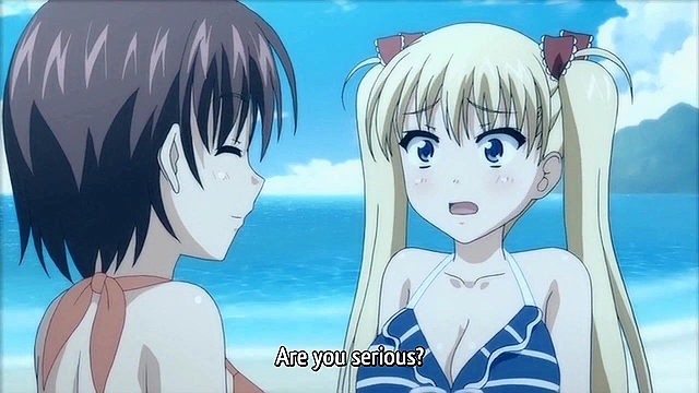 Busty StepDaughter Offers Beachside Boobjob to Her Demon StepFather in Steamy Anime Scene