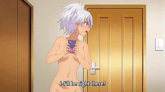Petite Sends Sultry Nudes to Hero in Super HxEros Uncensored Scene