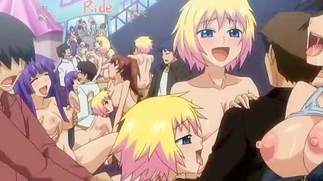 Pollenic Girls 18+  Take Over! Amusement Park Turns into Wild Hentai Orgy Haven
