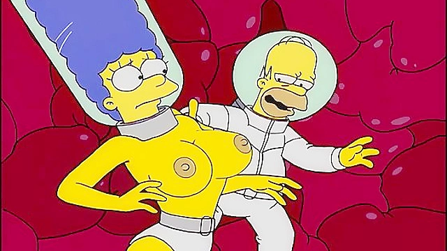 Marge and Homer Dive into Steamy Underwater Passion in The Simpsons