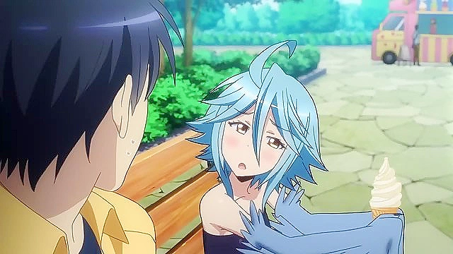 Serpent Babe Battles Bird Lady, Revealing Her Stunning Anime Titties