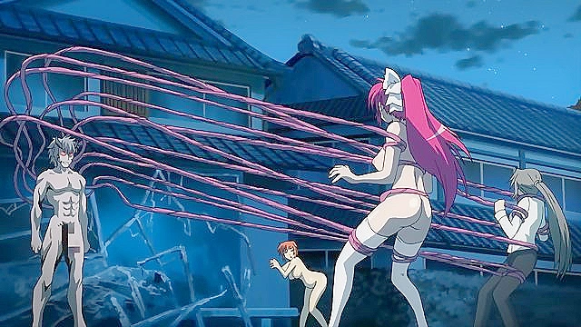 Sensual Redhead CatGirls 18+ Enjoys Intimate Tentacle Demon Pleasure