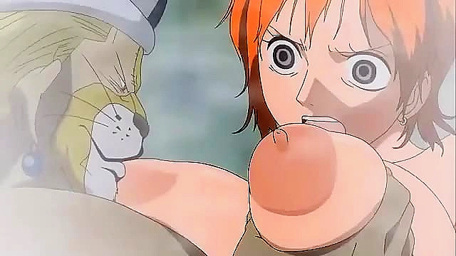 Cheetah Man Surprises Nami with Steamy Shower Encounter in One Piece