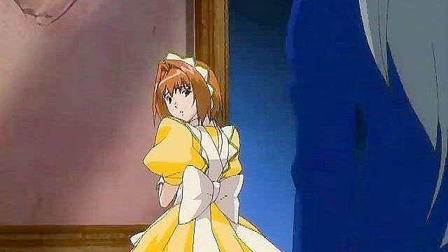 Busty Servant Pleases Master with Seductive Blowjob and Wild Ride