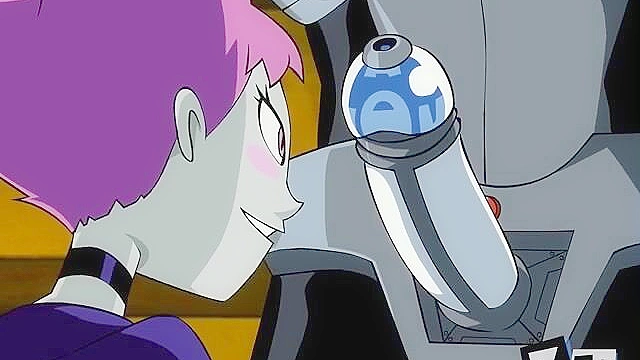 Jinx Satisfies Cyborg with Seductive Oral Pleasure in Teen 18+ Titans Scene