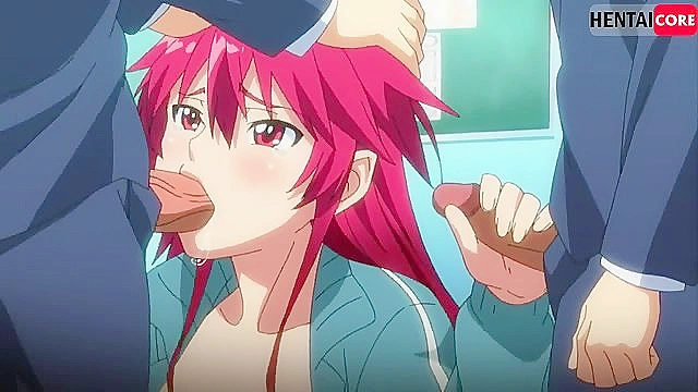 Succubus Vampire Satisfies Her Hunger with Wild Gangbang in School Class