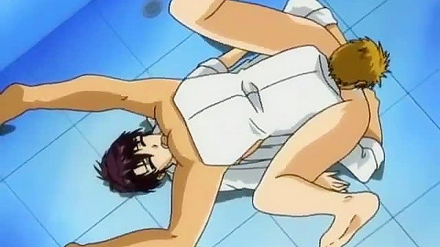 Karate Babe Strokes Guy’s Dick Until He Explodes in His Pants