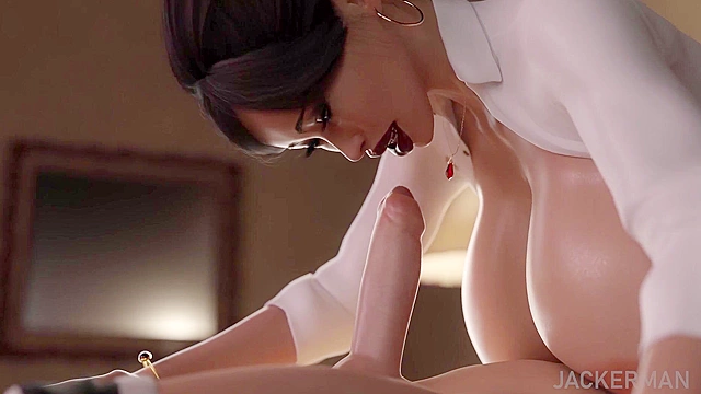 Bedtime Temptation – Step-StepMom Satisfies Son’s Desires with Seductive Charms