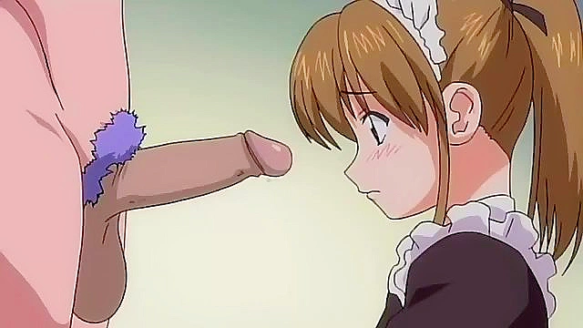 Busty Manga Maid Trained for Pleasure in Heavenly BDSM Fantasy