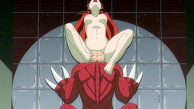 Claire Battles Lustful Zombie Monster with Seductive Passion in Resident Evil Scene