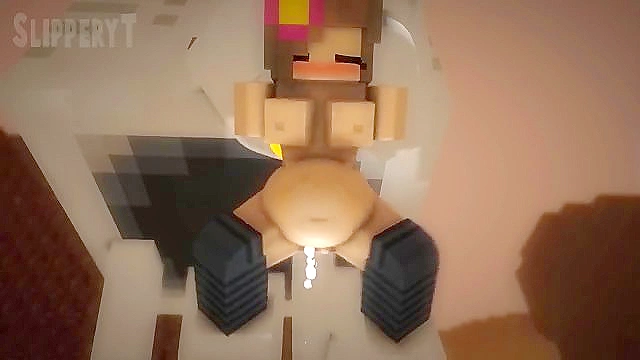 Minecraft Girls 18+ Finds Deep Pleasure in the Mine Shaft Depths