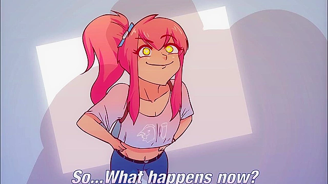 Pink-Haired Cartoon Girls 18+ Fantasizes About Rough Sex Gangbang and Facials