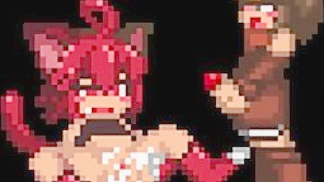 8-Bit Cartoon Porn Features Titty Fucking & Juicy Cumshots Galore