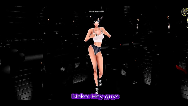 Seductive Neko Tempts You in Immersive 3D IMVU Adventure