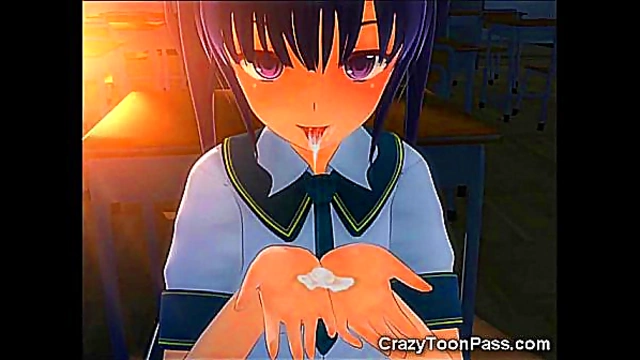 Teen 18+ Toon Babe Delivers Mind-Blowing Blowjob & Enjoys Double Cum OrgasmFantasy