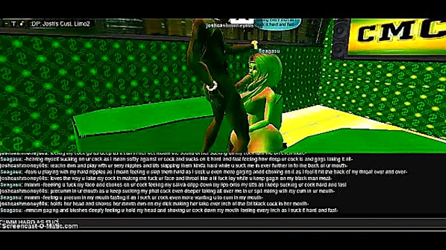 Seductive 3D Anime Girls 18+ Delights with Oral Pleasure in Luxury Sea Limousine