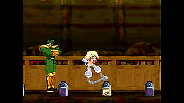 Hentai Warrior Finds Ecstatic Pleasure in Fierce MUGEN Combat Encounter