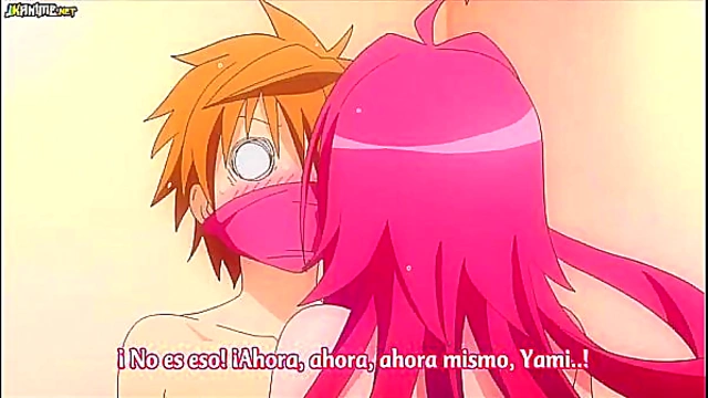 Sultry Anime Babe Unleashes Passion in To Love-Ru Darkness Episode 7