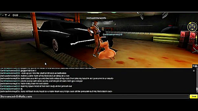 Carmiia DMV – 3D Anime Goddess Rides Dick Fiercely in IMVU-Style Action