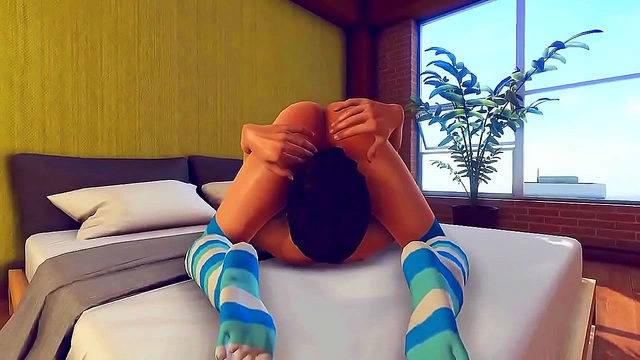 3D Anime Duo Embarks on Steamy Virtual Sex Journey Together