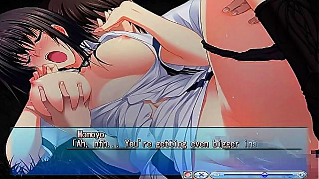 StepMomoyo Ignites Passion in Majikoi Anime with Sensual Eroge Scenes