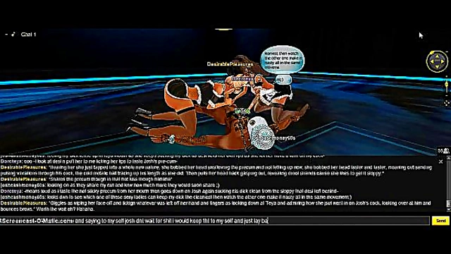 Teya Offers Her Drenched Pussy for Exciting DP Action in 3D Anime Voyage
