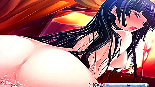 Yuki Seduces Her Lover in a Steamy Majikoi Eroge Fantasy Scene