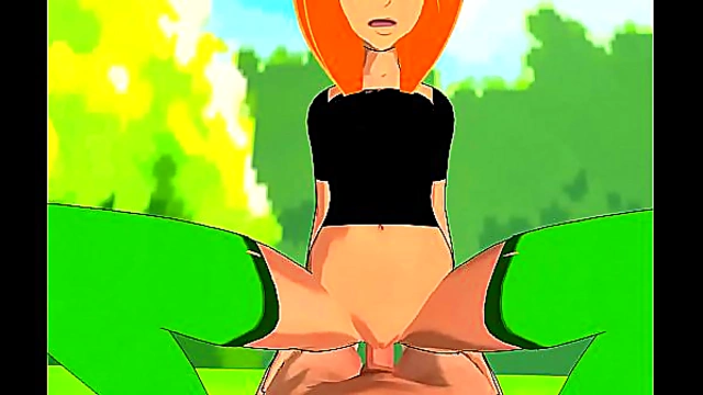 Kim Possible Engages in Steamy Intimacy During 3D Cartoon Adventure