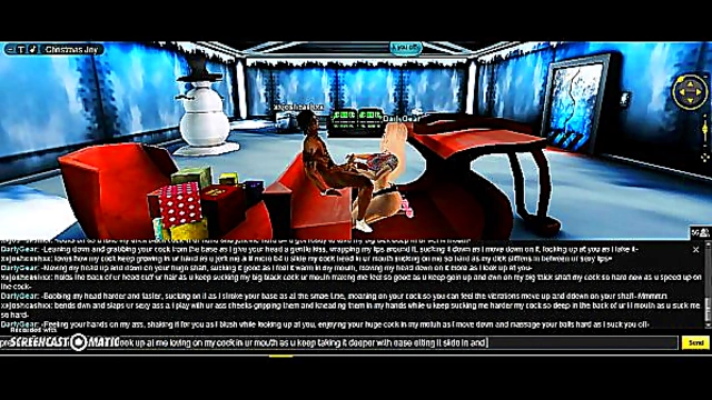 Darly X-Mas Delight – 3D Anime Babe Spices Up the Holidays with Naughtiness