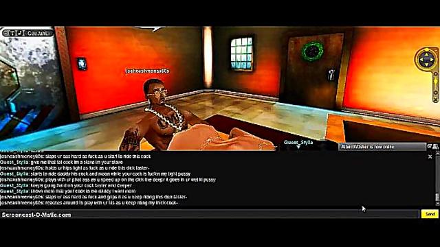 Stylla Xmas – IMVU Characters Bring Holiday Heat in 3D Animated Porn Game