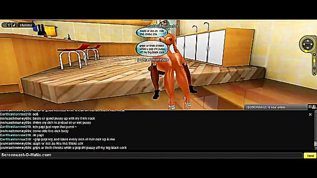 Carmiia Tempts with Kitchen Kink in 3D Anime Porn Thriller