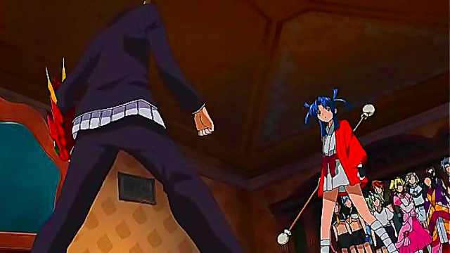 Seductive Anime Girls 18+ Engages in Steamy Ecchi Fun in DxD Fantasy Sequence