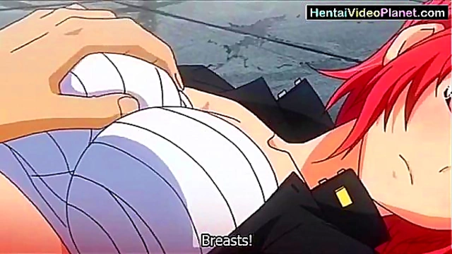 Sexy Anime Babe Flaunts Curvy Assets in Eccentric Hentai Attire