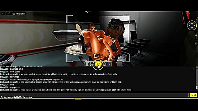 Hot 3D Hentai Couple Engages in Steamy IMVU Porn Adventure