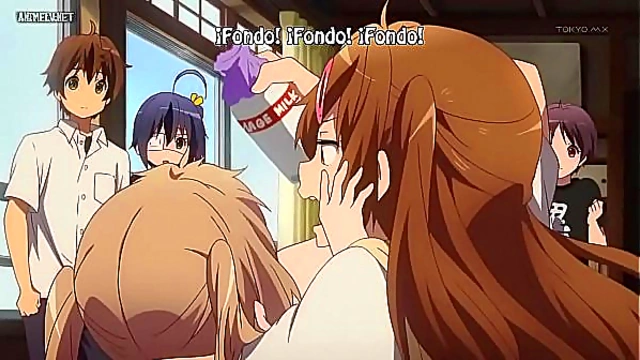 Chuunibyou Anime Lovers Enjoy Tender StepMoments and Fiery Kissing Sessions