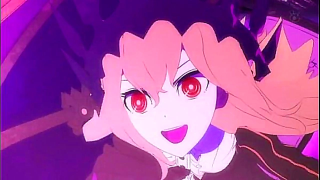 Yuri Duo Unleashes Intense Passions with Black Rock Shooter in Shonen Battle