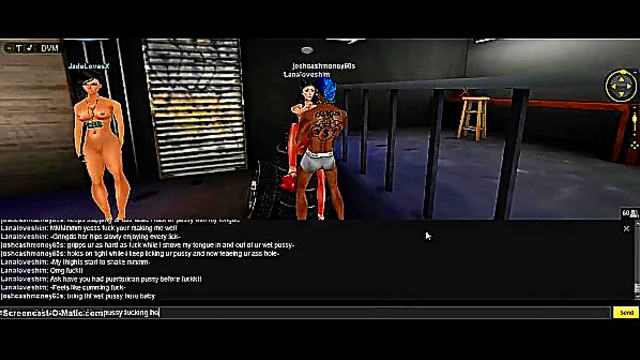 Lana DMV Tempts with Steamy Seduction in 3D Anime IMVU Adventure