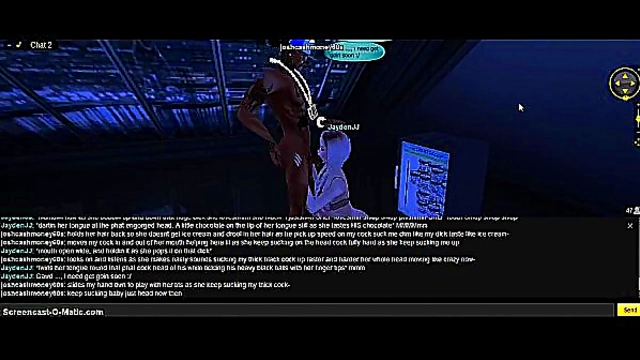 3D Anime Babe Pleasures Gamers with Bedroom Blowjob Delights