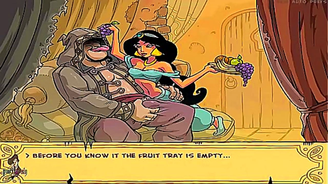 Princess Jasmine Embarks on a Sultry Uncensored Anime Adventure