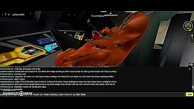 Intergalactic Ecstasy – 3D Hentai Couple Exploring Cosmic Pleasures