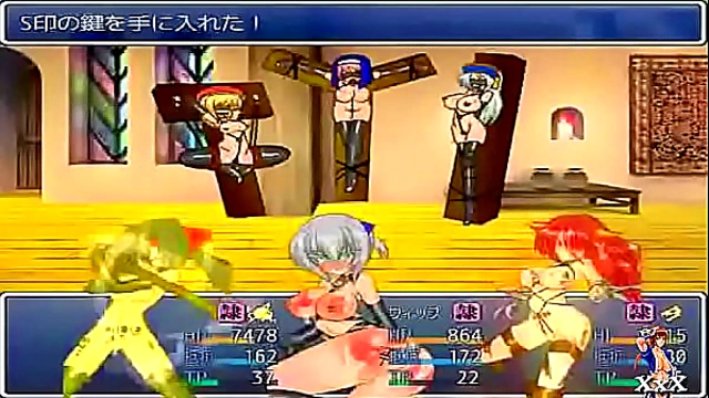 Ryona Seduces Thieves with Forbidden Pleasure in Intense Shinobi Hideout Hentai