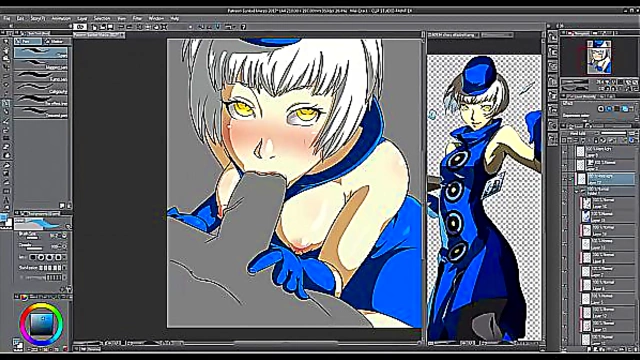Elizabeth Receives Intimate Oral Delights in Stunning Persona 3 hentai