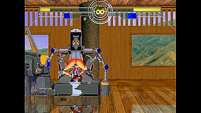 Hentai Queen Battles & Charms Her Opponent with Sultry Moves in MUGEN Fight