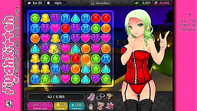 Hunny Pop Girls 18+ Charms Her Way Through Sensual Dating Sim Adventures