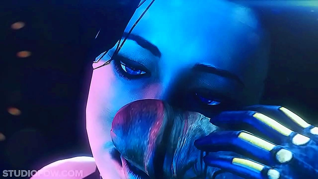 Miranda Lawson Pleasures Multiple Partners in Explosive Mass Effect hentai Scene