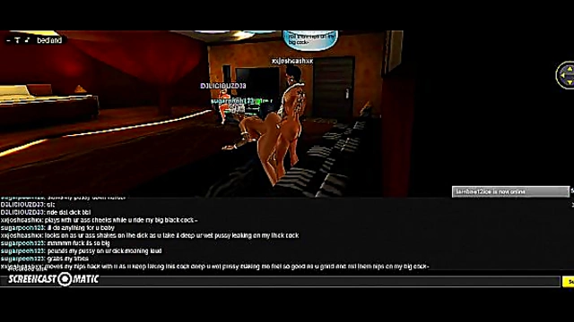 Sugary Bedroom Temptation – IMVU Characters seduce in a Sweet 3D Hentai Adventure
